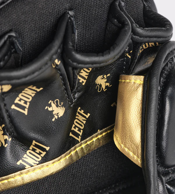 Guanti MMA Leone DNA GP144 Nero - Professionali Grip