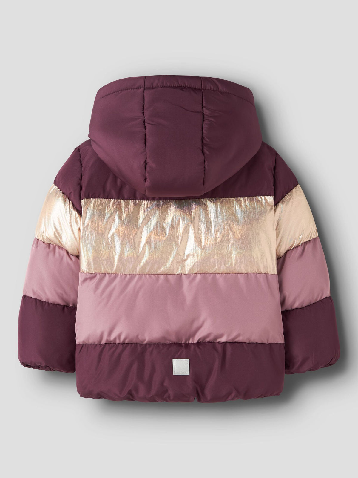 name it giacca imbottita bimba con cappuccio 13243660 fico