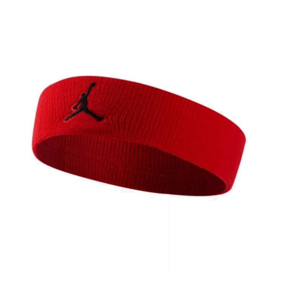 Jordan fascia tergisudore Dry-Fit Jumpman AC4093-605 rosso-nero taglia unica