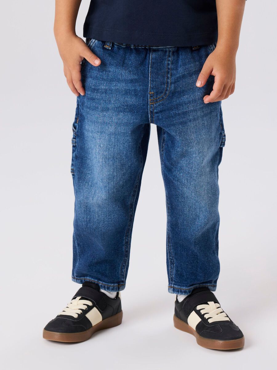 name it pantalone jeans infant MBen 13242725 dark blue