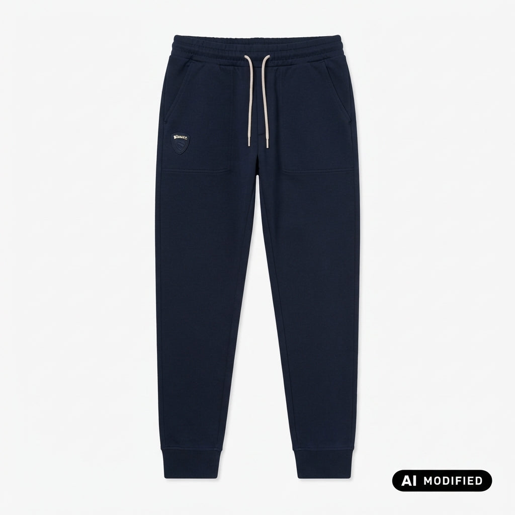 Blauer pantalone sportivo in felpa da uomo Walk 26WBLUP01319 007693 888 blu