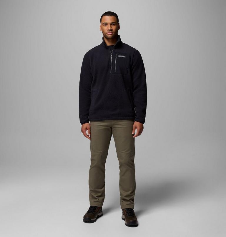 Columbia Felpa in pile bouclé con cerniera a metà lunghezza Jasper Ridge™ da uomo 2142411 010  nero