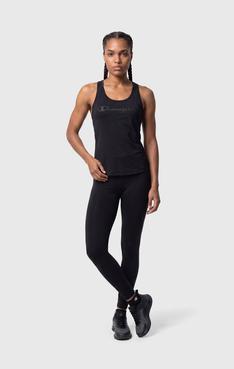 Champion canotta running da donna 119138-KK001 nero