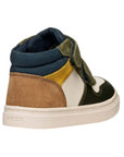 Geox Nashik Sneakers con strappo bimbo B465NA08522C1M3X beige-verde