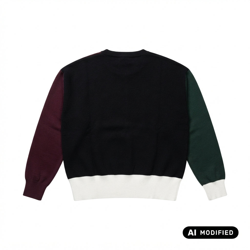 Griffai maglia girocollo da donna a 4 colori DGF7005 multicolore