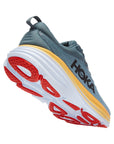 Hoka One One scarpa da corsa da uomo M Bondi 8 1123202/GBMS blu grigio-giallo