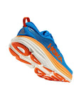 Hoka One One scarpa da corsa da uomo Bondi 8 1123202/CSVO azzurro-arancio