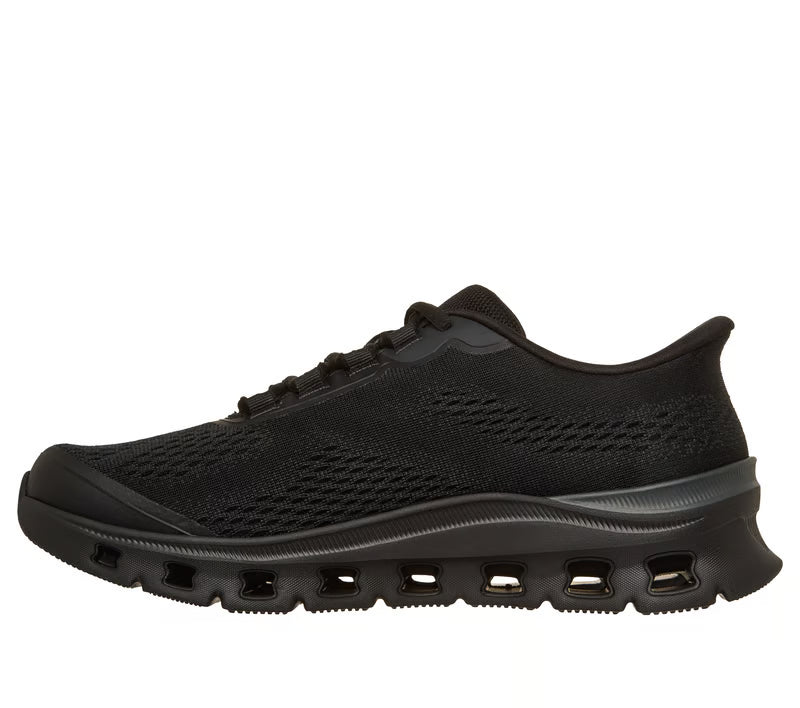 Skechers Scarpa sneakers uomo Slip-ins Waterproof: Glide-Step Pro - ChaChing 233135/BBK nero