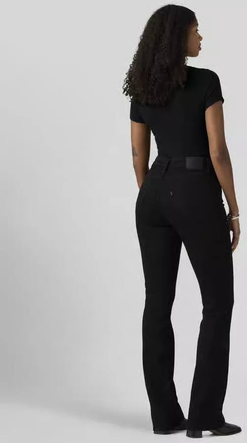 Levi's Jeans donna 725™ bootcut a vita alta 187590184 nero