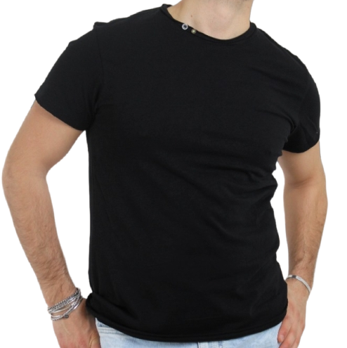 Trez t-shirt da uomo manica corta Topo 6-JSB3 M46492 261 black
