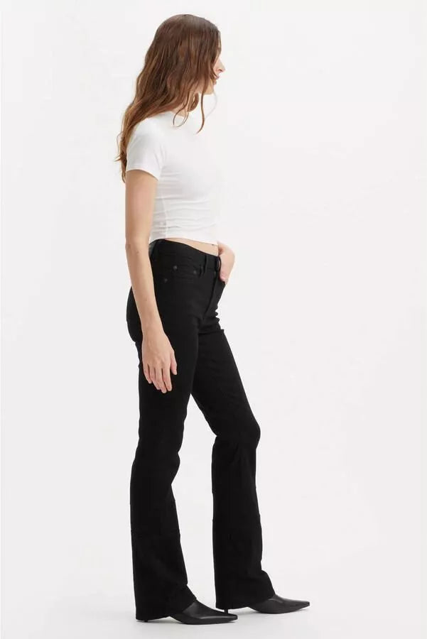 Levi's Jeans donna 725™ bootcut a vita alta 187590184 nero