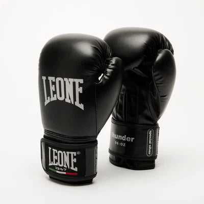 Leone GUANTI BOXE THUNDER JUNIOR GN383J nero