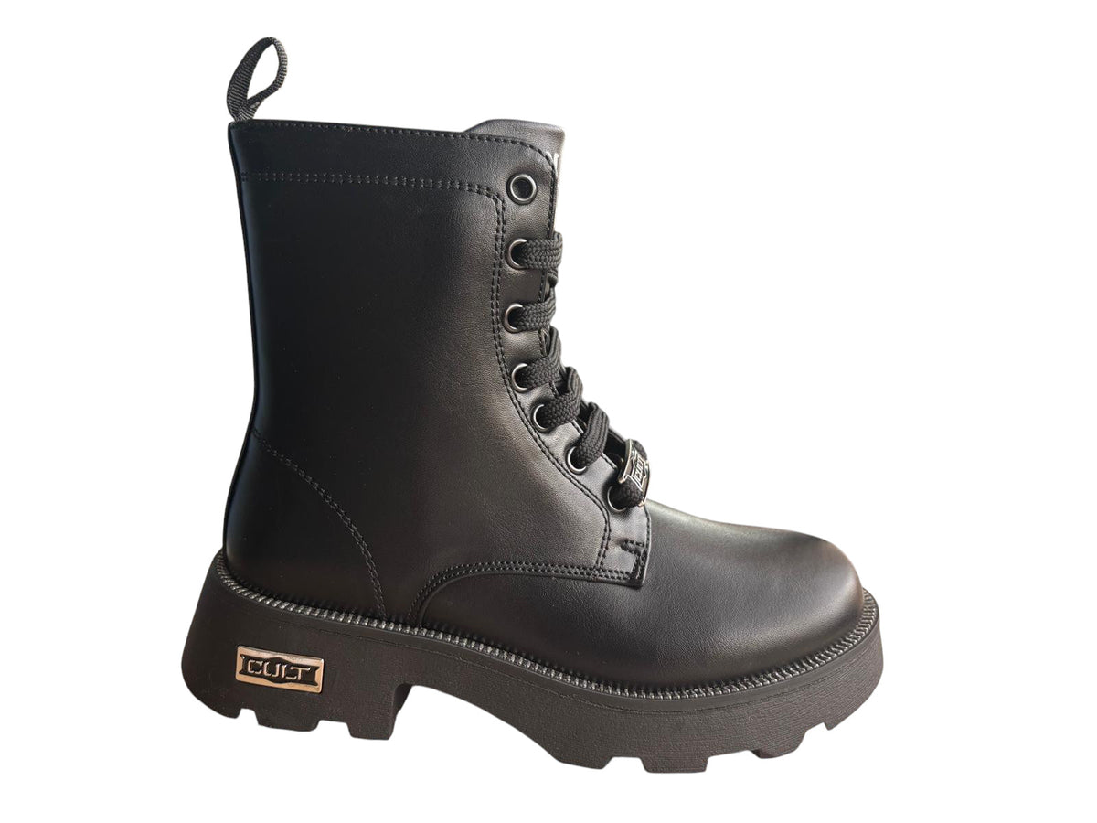 Cult stivale junior con cerniera laterale T-740 31-35 nero