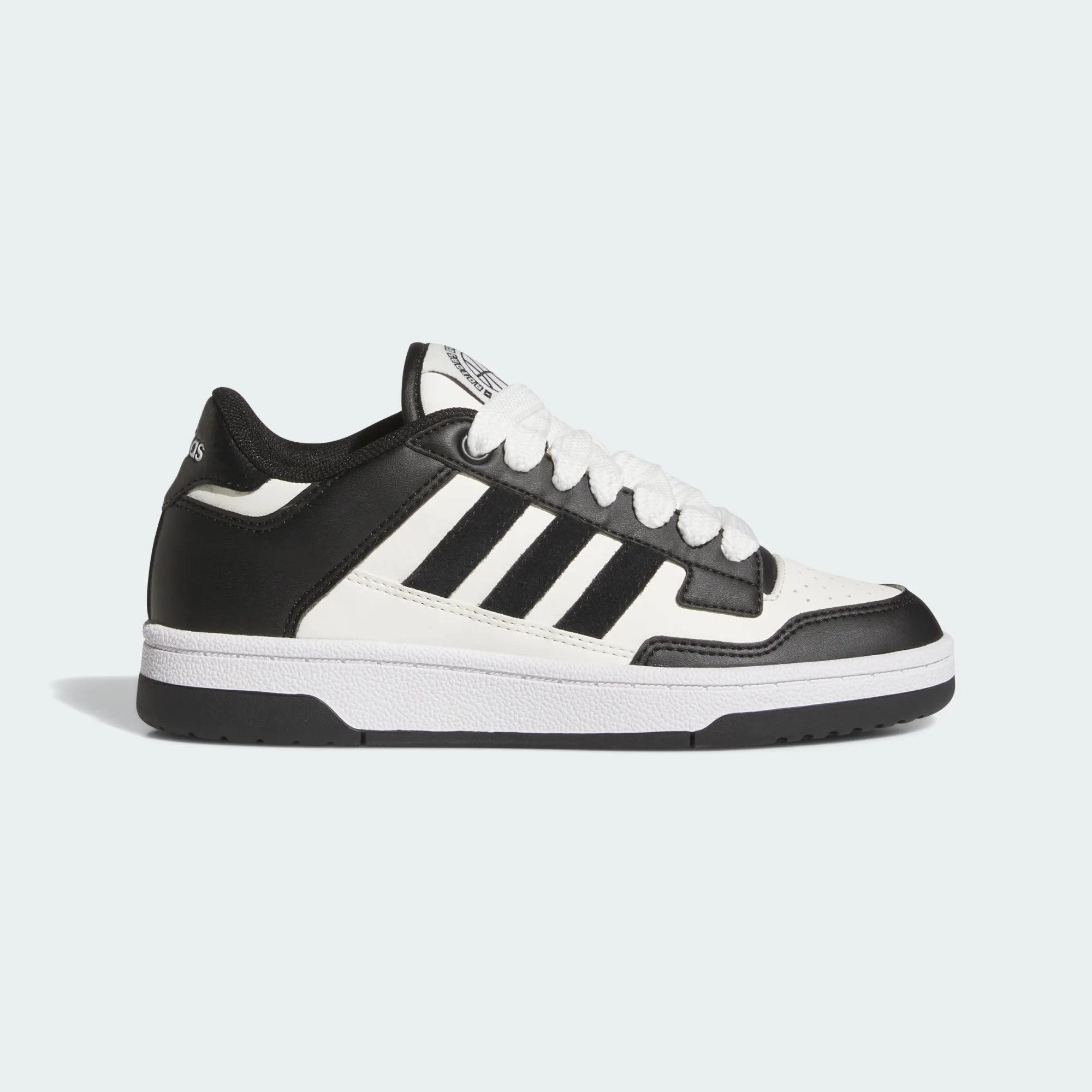 Adidad scarepa sneakers junior Rapid Court Low JR0166 nero-bianco