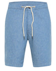 Lee Bermuna da uomo in jeans leggero Short Drawstring Rinse L73UNB36 azzurro chiaro