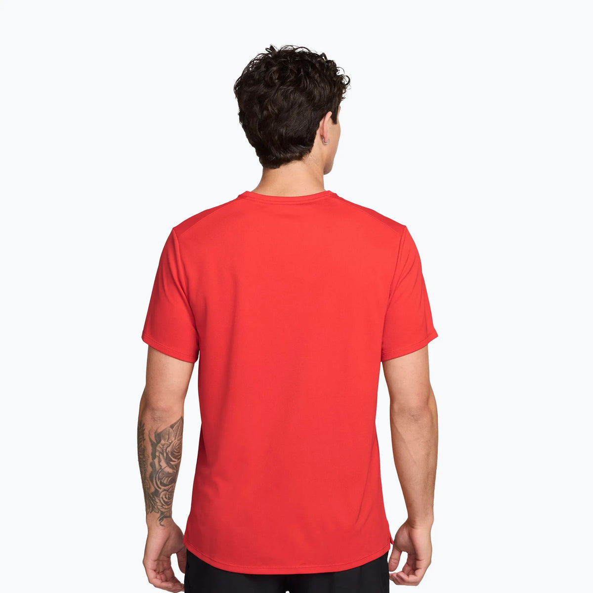 Nike Miler DV9315-696 Maglia Running Uomo Light Crimson