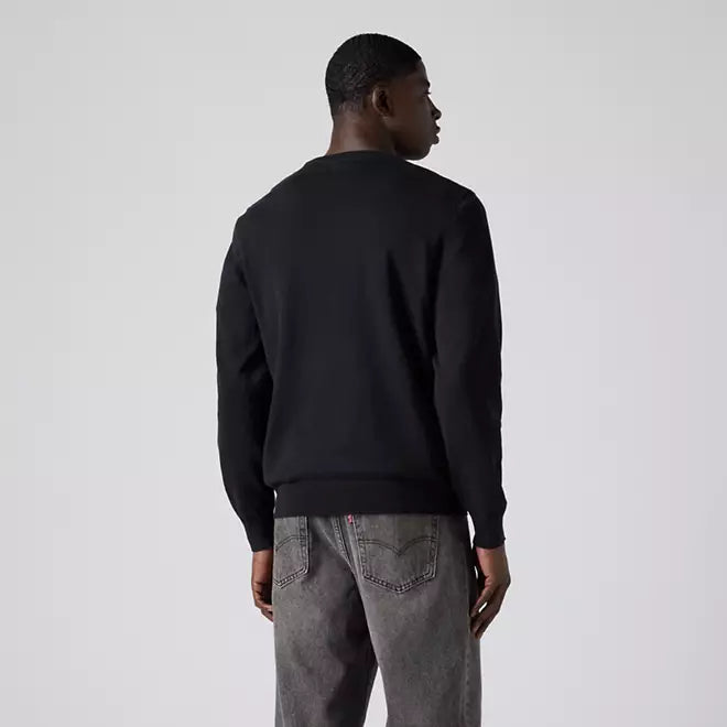Levi's Maglia da uomo Housemark leggera A72070040 nera