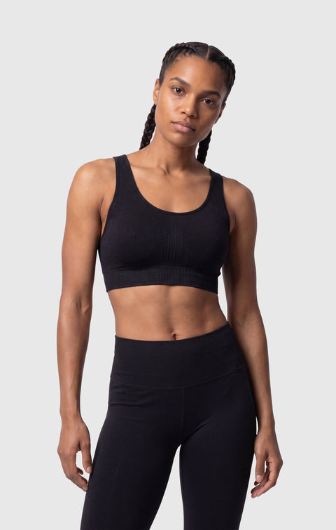 Champion Reggiseno Donna Seamless 117416-KK001 Nero