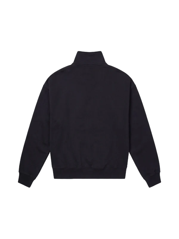 PXP Felpa uomo con zip e collo alto Essentials 2633209 BK nera