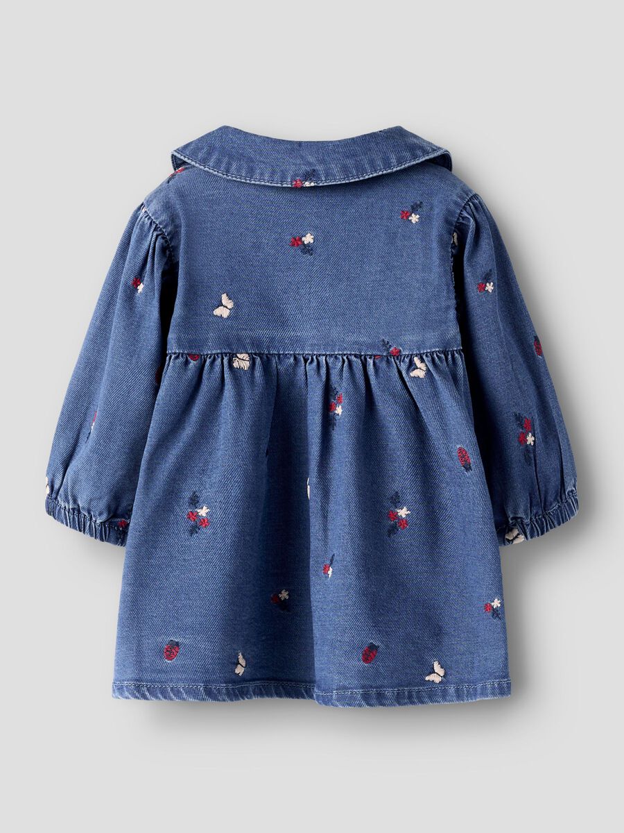 name it vestito bimba in jeans Falva 13255131 Medium Blue