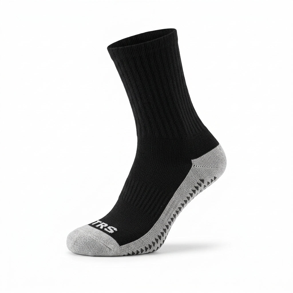 TRS calza da calcio con grip G234TRS nera