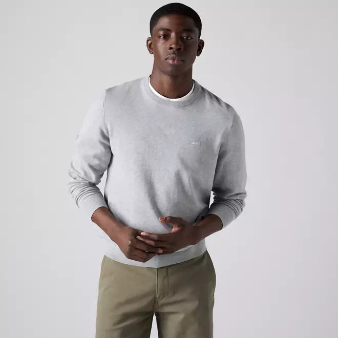 Levi's Maglia da uomo Housemark leggera A72070039 grigio