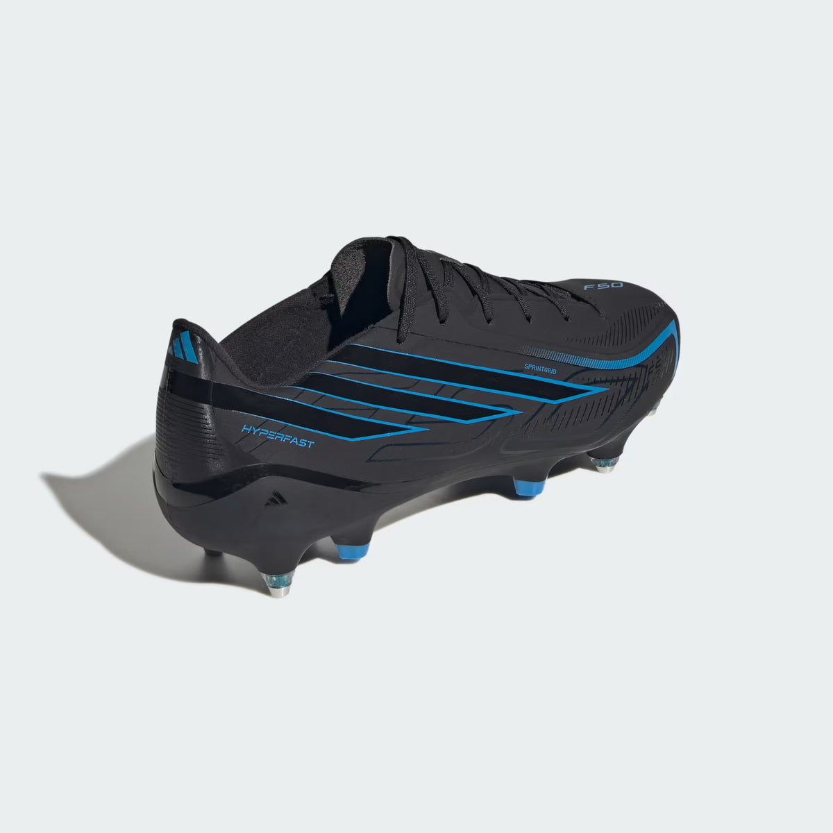 Adidas F50 Hyperfast League HQ2372 Uomo Nero - Scarpe Calcio Soft Ground