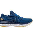 Mizuno scarpa da corsa da uomo Wave Skyrise 4 J1GC230903 french blue-vaporous gray-gold