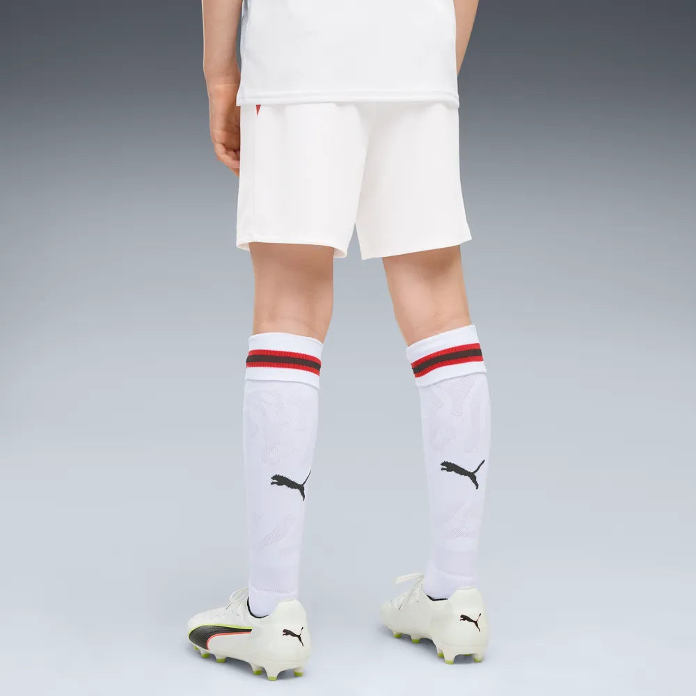 Puma pantaloncino junior da calcio Milan Lontano ACM Shorts Replica 784150-02 bianco