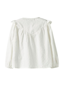 name it camicia da bambina NMFTASHJA 13251619 Cloud Dancer