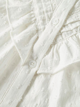 name it camicia da bambina NMFTASHJA 13251619 Cloud Dancer