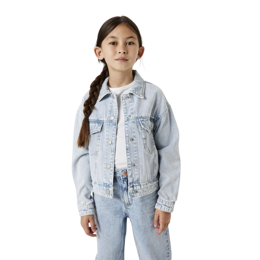 name it giubbino in jeans da bambino Mila 13237177 blu chiaro