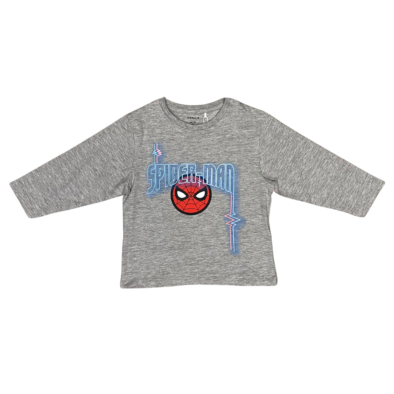 name it maglietta in cotone manica lunga da bambino Jacinto Spider 13238420 grigio