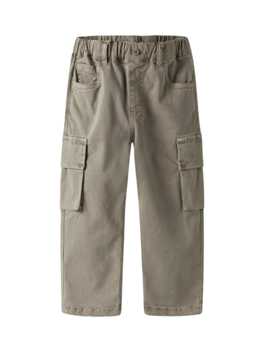 name it pantalone cargo da bambino Ben Tap 13252021 Chinchilla