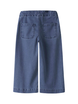 name it pantalone da bambino con elastico 13250595 blu medio dietro