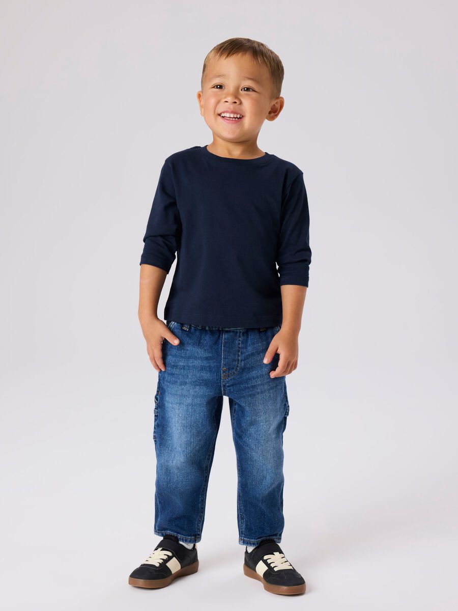 name it pantalone jeans infant MBen 13242725 dark blue