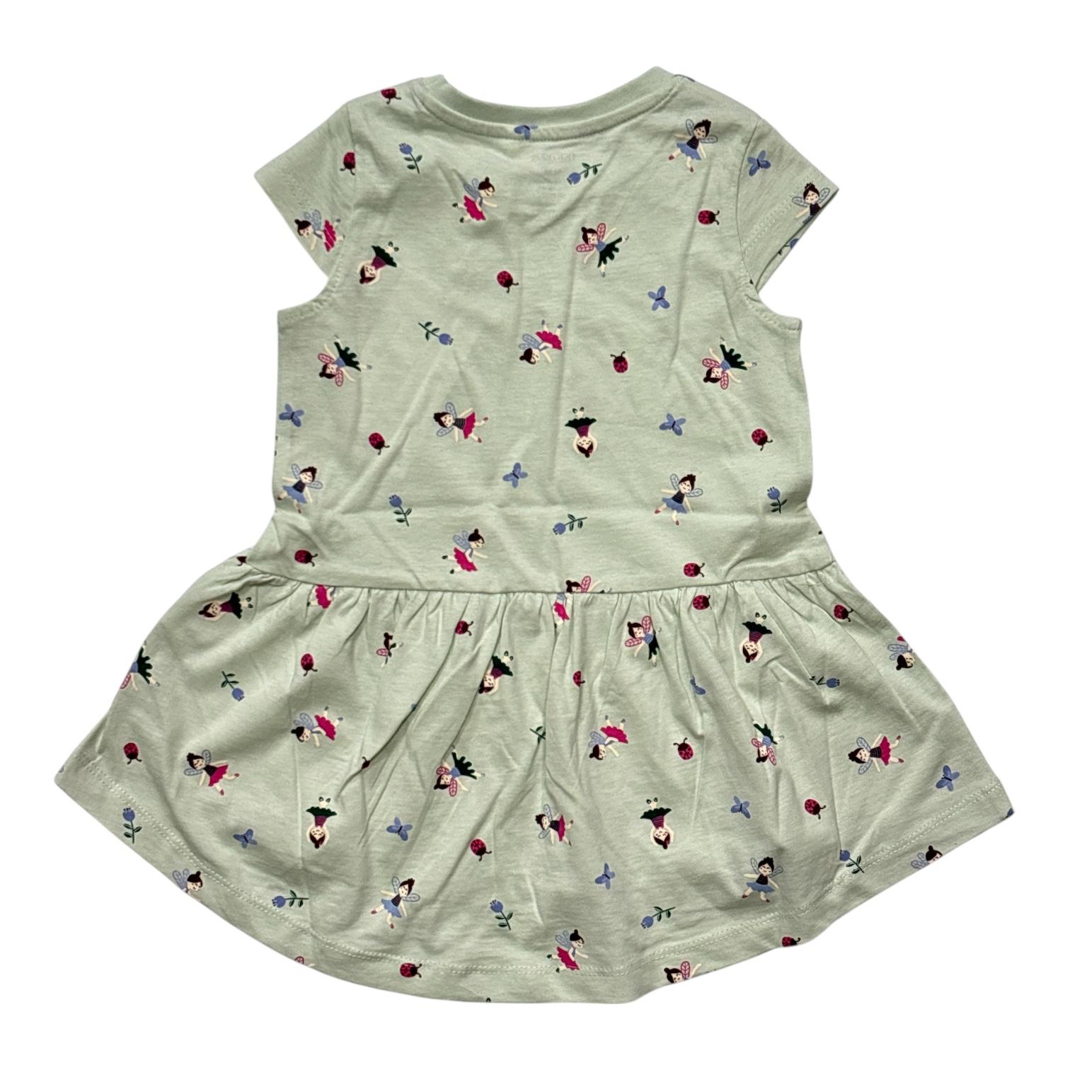 name it vestito da bambina in cotone 13215107 pale aqua-fairy gard dietro