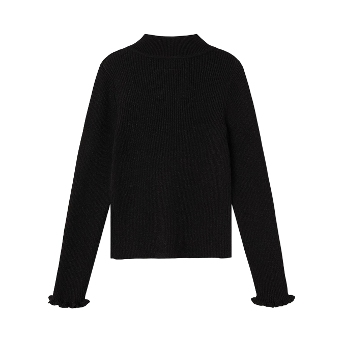 name it maglia pullover da ragazza con delux 13223077 nero