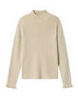 name it maglia pullover da ragazza con delux 13223077 sabbia