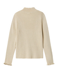 name it maglia pullover da ragazza con delux 13223077 sabbia