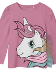 name it maglietta manica lunga da bambina My Little Pony 13233940 malva