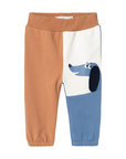 name it pantalone in felpa da bambino NBMKIEGO 13231577 mandorla