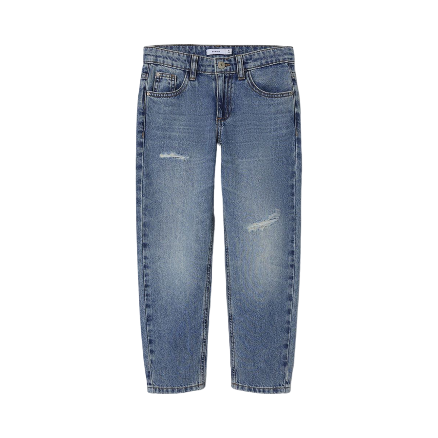 name it pantalone in jeans da bambino con strappi 13219131 blu