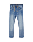 name it pantalone jeans con elastico da bambino 13197238 blu chiaro