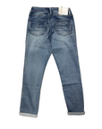 name it pantalone jeans da bambino con elastico al cinto Mryan slim 13197238lbd blu chiaro slavato