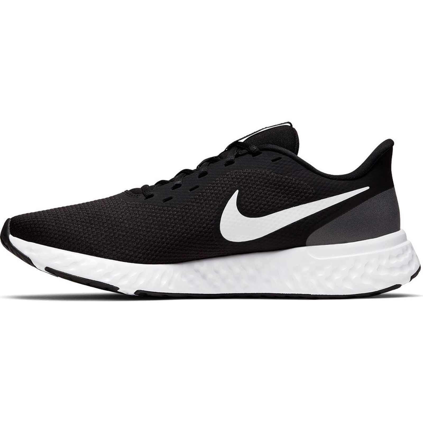 Nike scarpa da corsa da uomo Revolution 5 scarpa da running BQ3204 002 black/white
