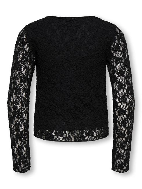 Only maglietta manica lunga da ragazza KOGLEIKA 15379472 nero