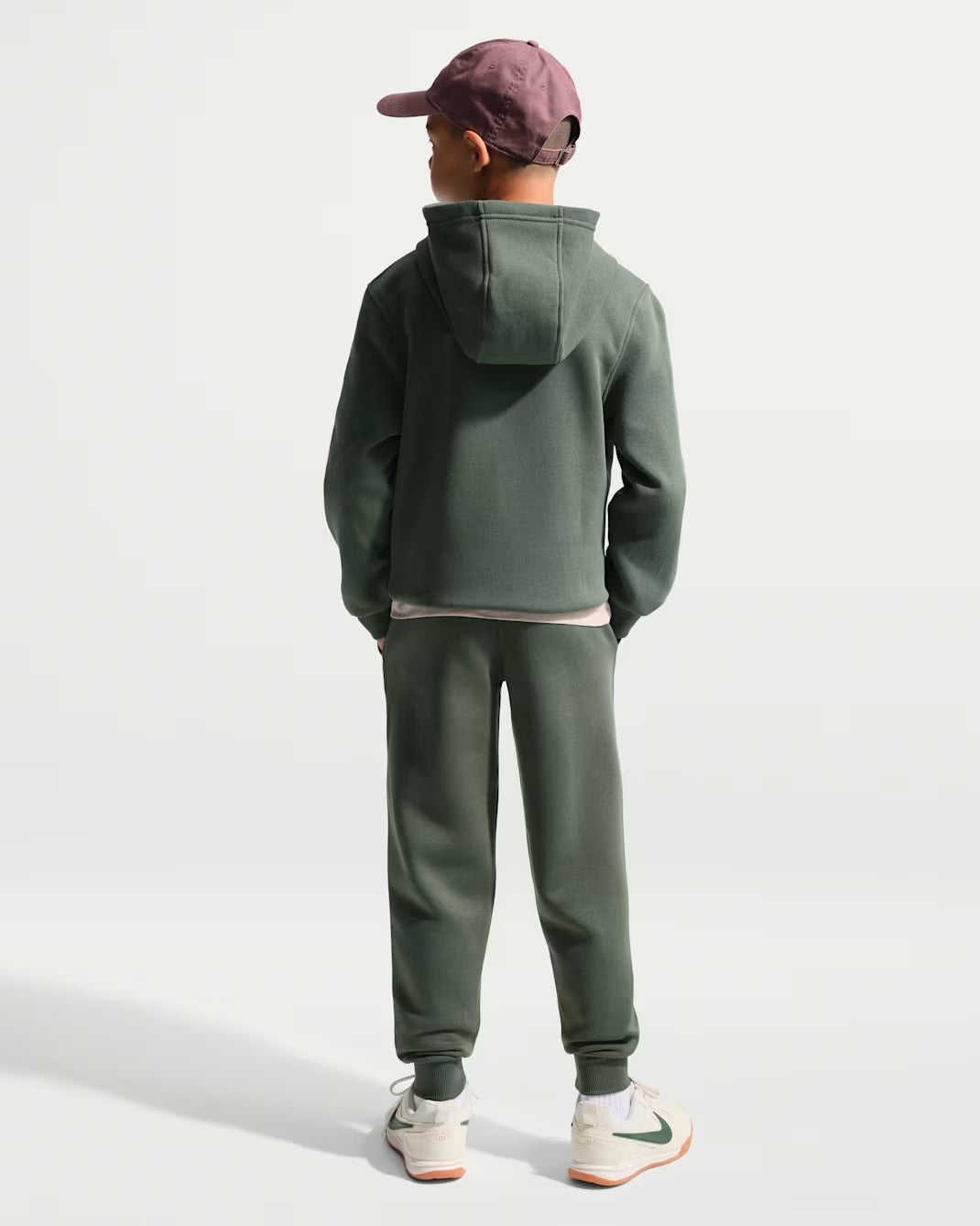 Nike pantalone sportivo junior Sportswear Club Fleece FD3008-305 verde