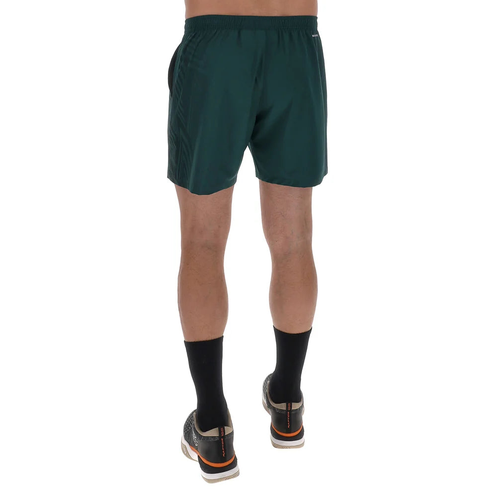 Lotto Tech V D1 Short7 223335 ERO Uomo Verde - Pantaloncini Tennis