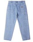 Obey pantalone jeans da uomo Hard Work Carpenter Denim 142010074 indaco chiaro